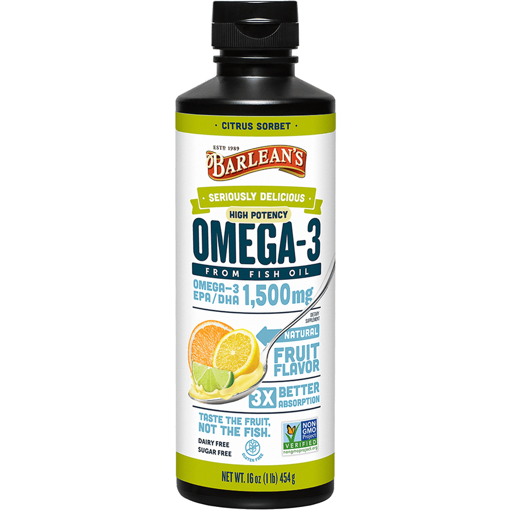 Seriously Delicious High Potency Omega-3 Citrus Sorbet 16 oz