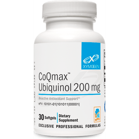 CoQmax™ Ubiquinol 200 mg 30 Softgels