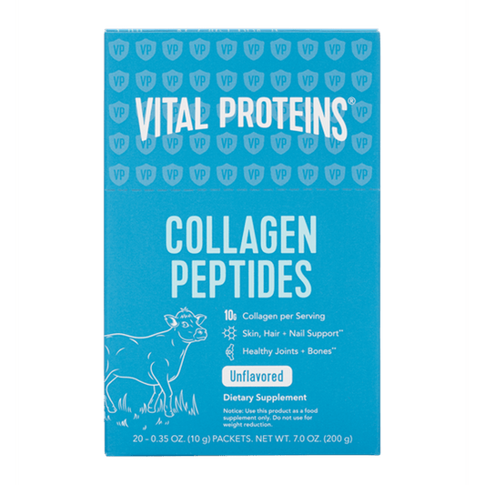 Collagen Peptides Stick Pack Box 20 Servings