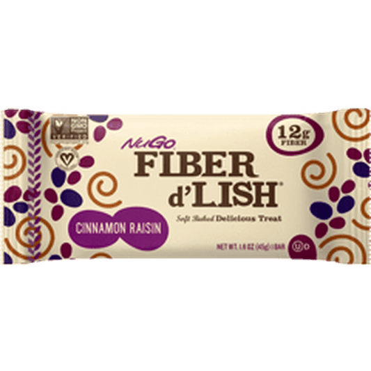 Fiber d'Lish Cinnamon Raisin 16 Bars