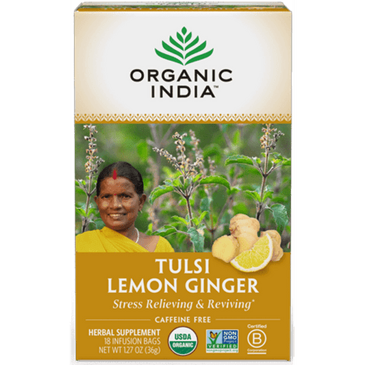 Tulsi Lemon Ginger 18 Bags