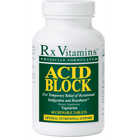 Acid Block 60 Chewable Tablets