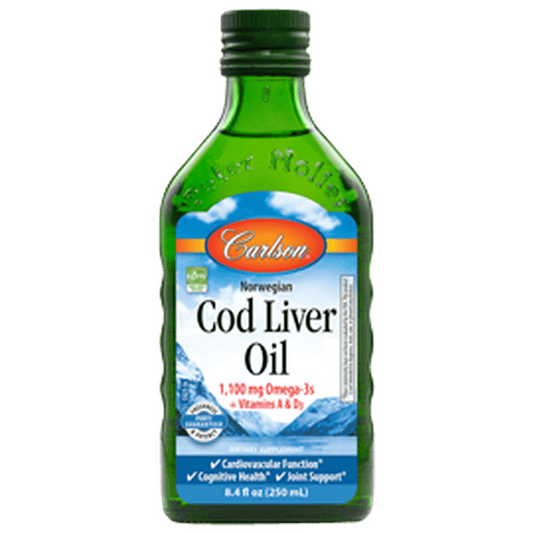 Cod Liver Oil Natural Flavor 8.4 oz