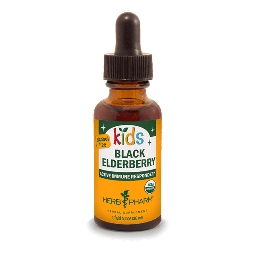 KIDS BLACK ELDERBERRY ALCOHOL FREE 1 fl oz