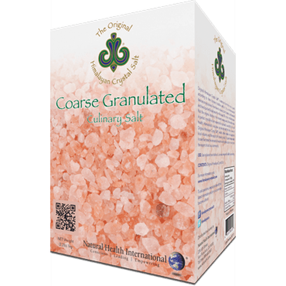 Original Himalayan Crystal Salt® Coarse Granulated 1 kg