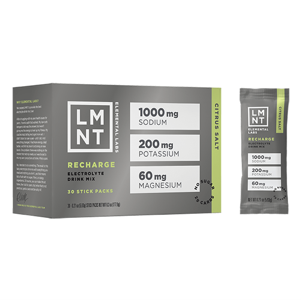 LMNT Recharge – Citrus Salt 30 Servings