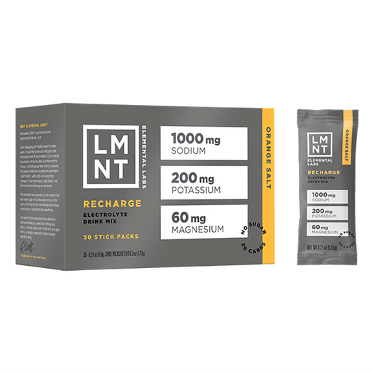 LMNT Recharge – Orange Salt 30 Servings