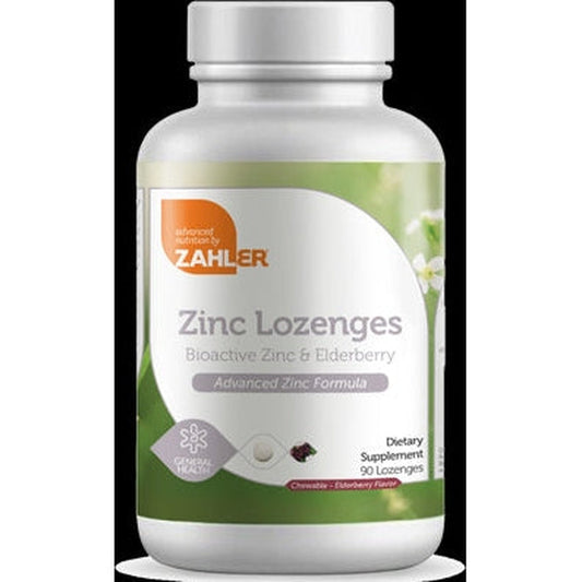 Zinc Lozenges Elderberry Flavor 90 Lozenges