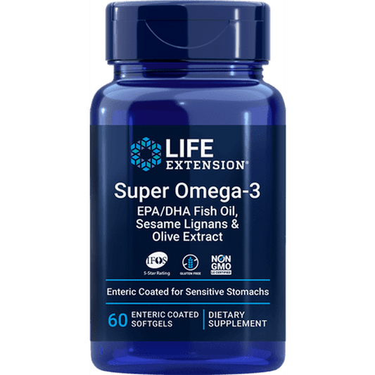 Super Omega-3 EPA/DHA Fish Oil 60 Softgels