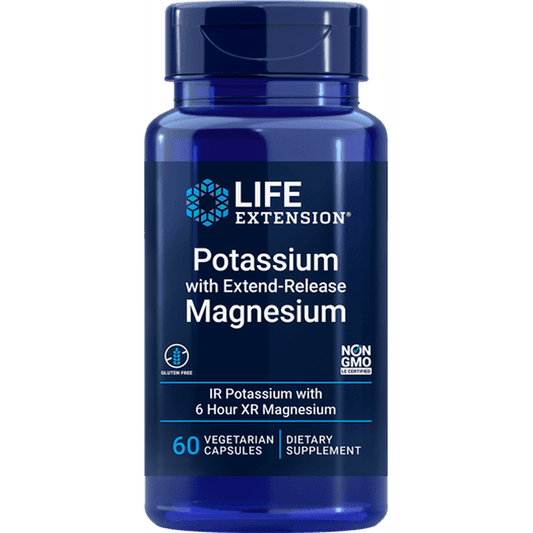 Potassium with Extend-Release Magnesium 60 Capsules