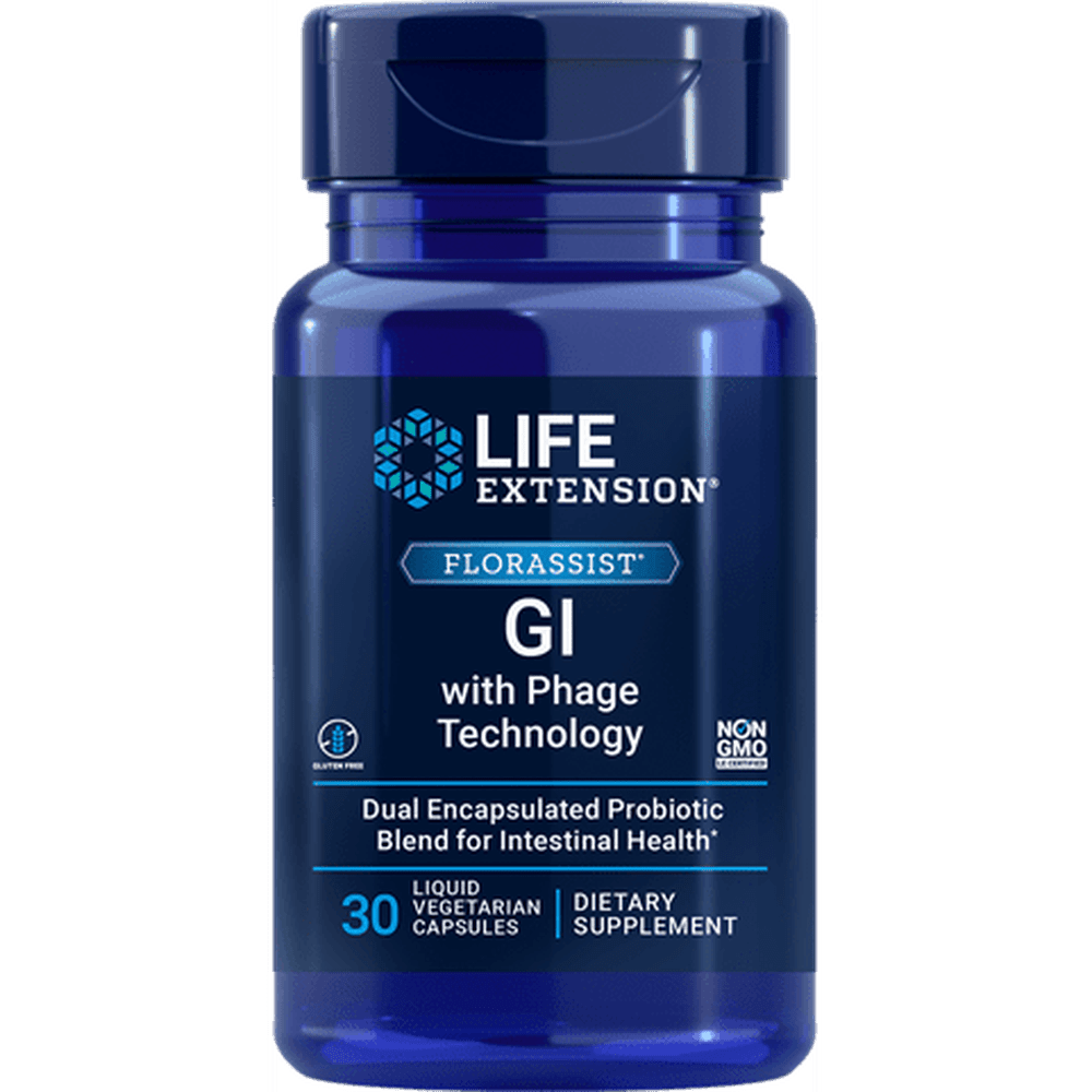 FLORASSIST® GI with Phage Technology 30 Capsules