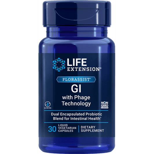 FLORASSIST® GI with Phage Technology 30 Capsules