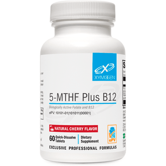 5-MTHF Plus B12 Cherry 60 Tablets