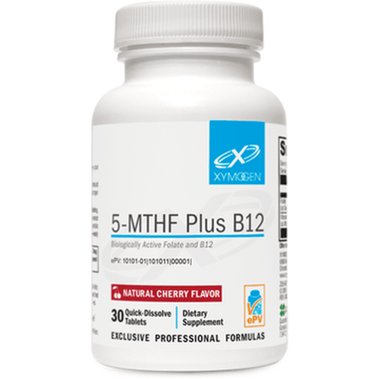 5-MTHF Plus B12 Cherry 30 Tablets