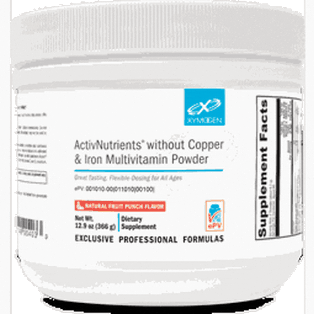 ActivNutrients® without Copper & Iron Multivitamin Powder Fruit Punch 60 Servings