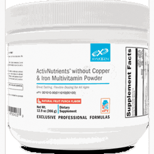 ActivNutrients® without Copper & Iron Multivitamin Powder Fruit Punch 60 Servings