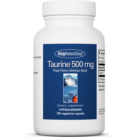 Taurine 500 mg 100 Capsules