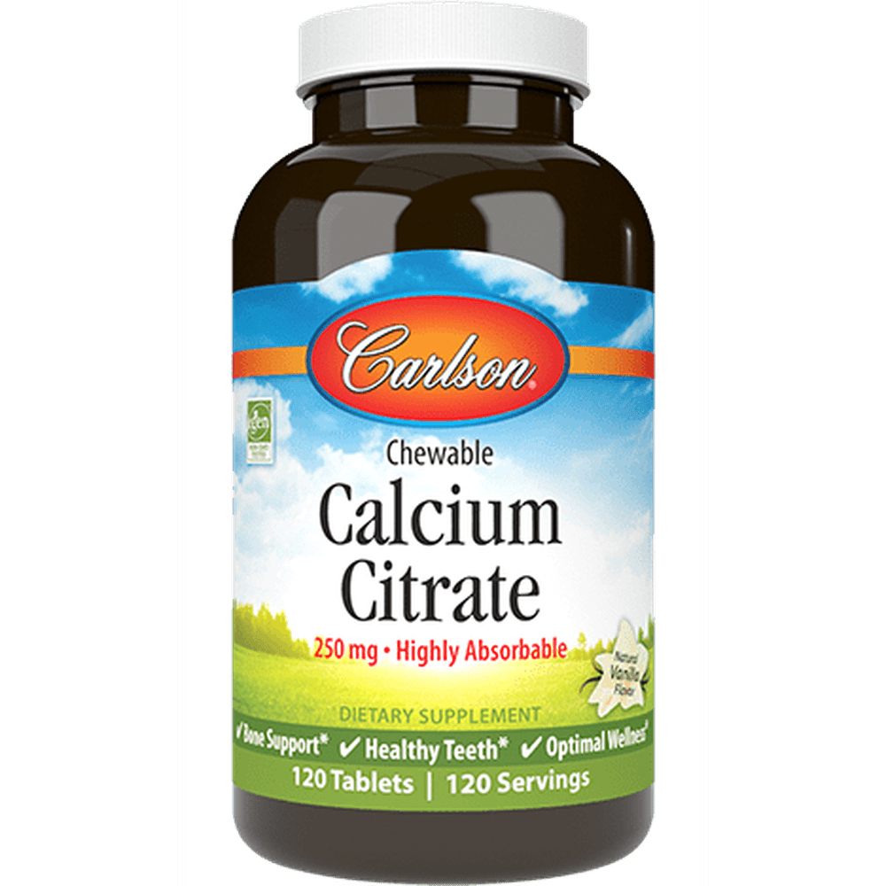 Chewable Calcium Citrate 120 Tablets