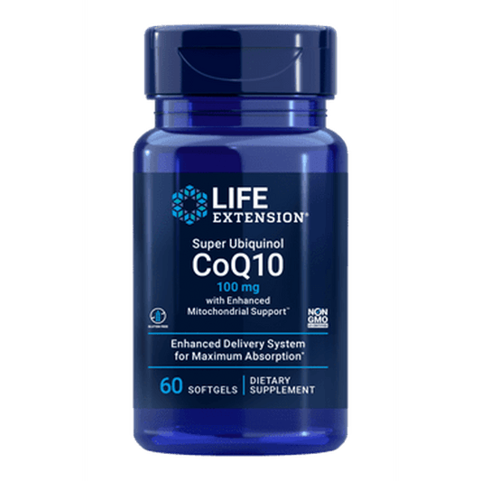 Super Ubiquinol CoQ10 100 mg 60 Softgels