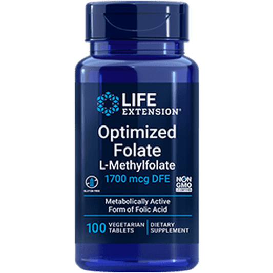 Optimized Folate L-Methylfolate 100 Tablets