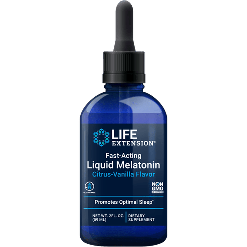 Fast-Acting Liquid Melatonin Citrus-Vanilla 2 fl oz