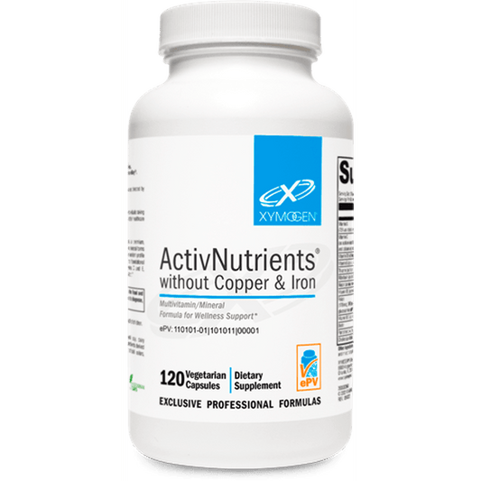 ActivNutrients® without Copper & Iron 120 Capsules