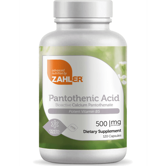 Pantothenic Acid 120 Capsules