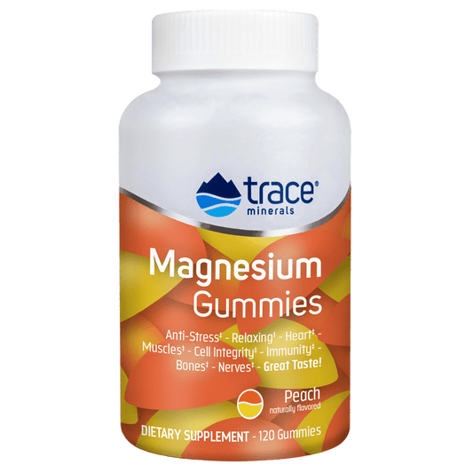 Magnesium Gummies Peach 120 Gummies