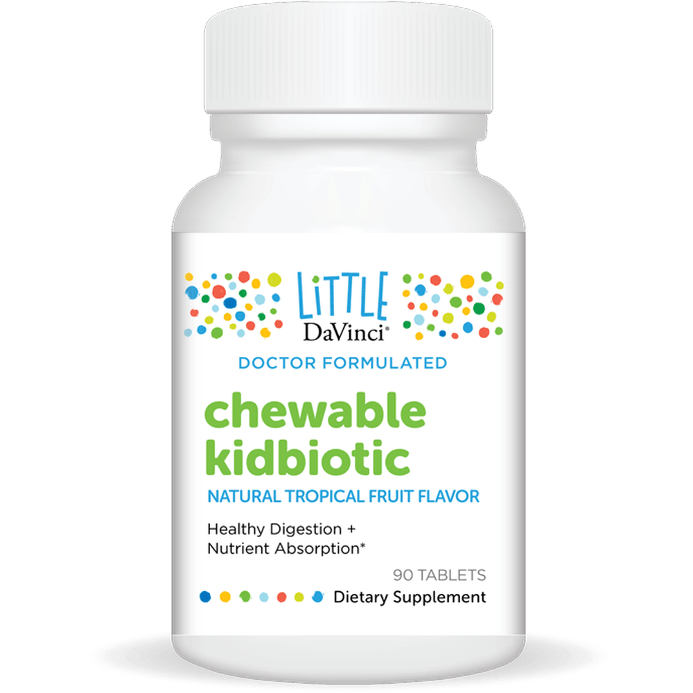 Chewable Kidbiotic Tropical Fruit 90 Tablets