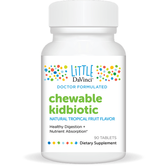 Chewable Kidbiotic Tropical Fruit 90 Tablets