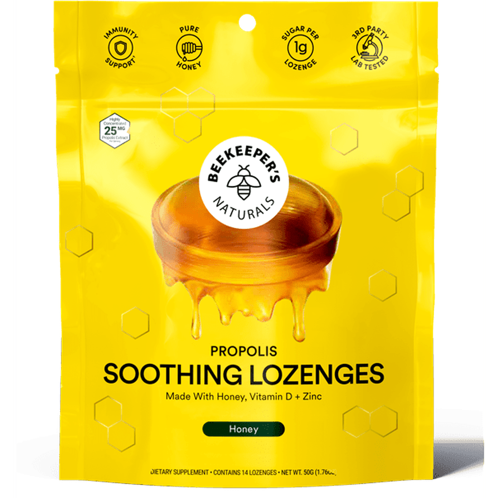 Propolis Soothing Lozenges Honey 14 Drops