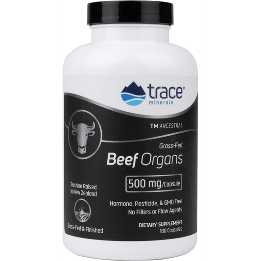 Beef Organs 500 mg 180 Capsules