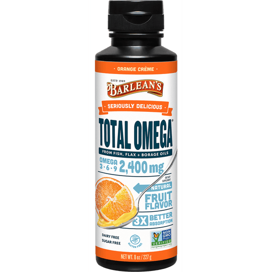 Seriously Delicious Total Omega Orange Creme 8 oz