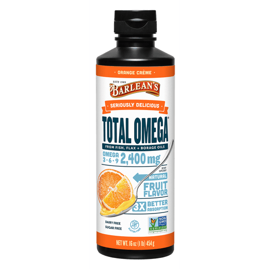 Seriously Delicious Total Omega Orange Creme 16 oz