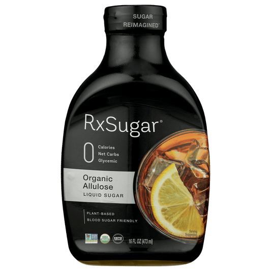 RxSugar® Organic Allulose Liquid Sugar 16 fl oz