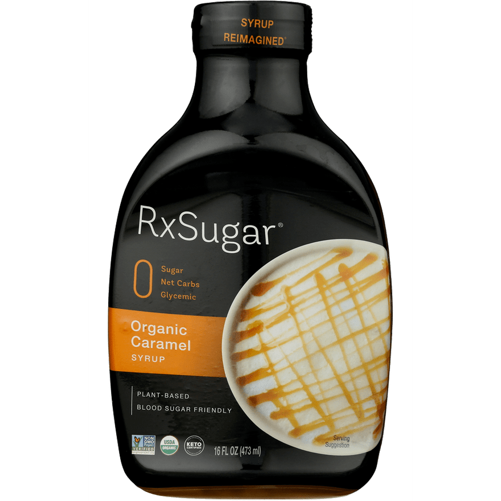 RxSugar® Organic Caramel Syrup 16 fl oz