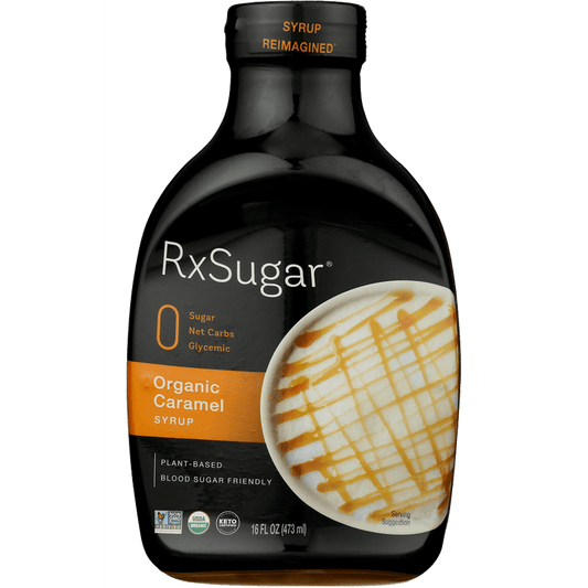 RxSugar® Organic Caramel Syrup 16 fl oz