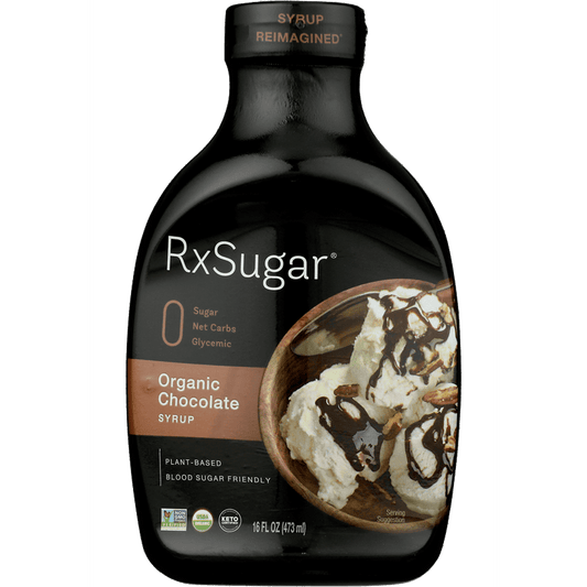 RxSugar® Organic Chocolate Syrup 16 fl oz