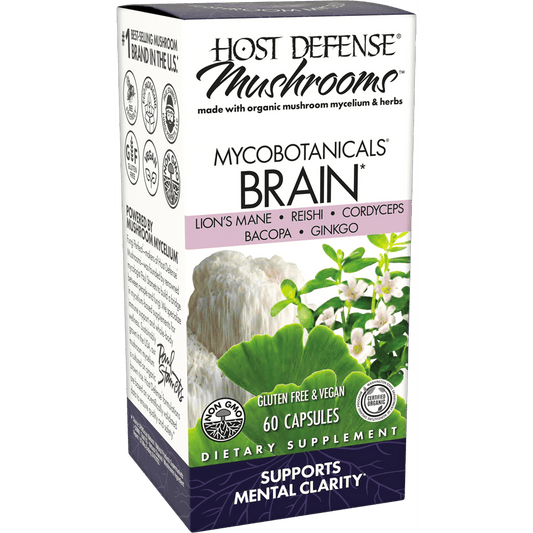 MycoBotanicals® Brain* 60 Capsules