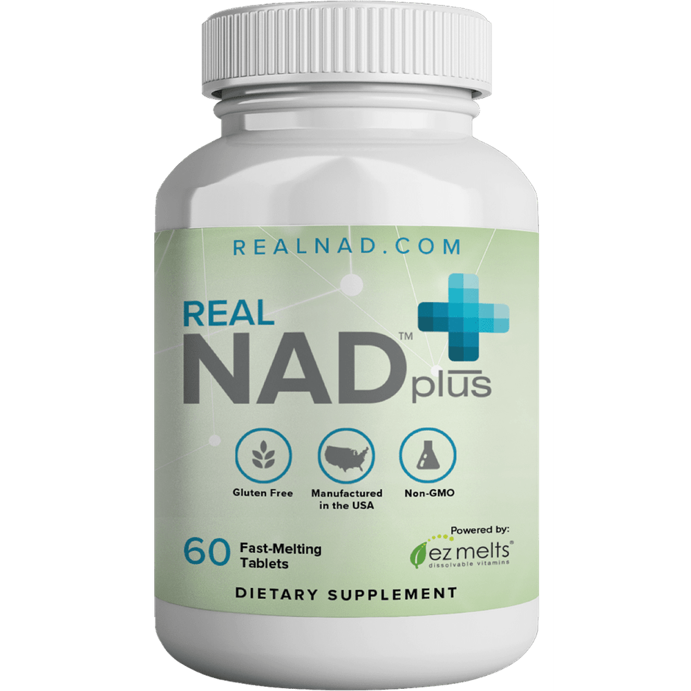 Real NAD+ 60 EZ Melt Tablets