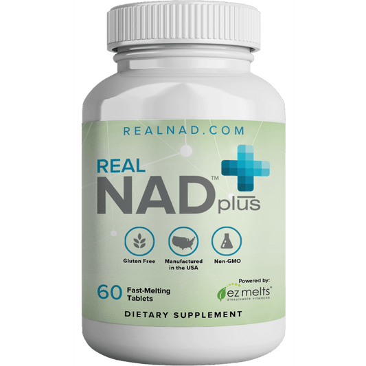 Real NAD+ 60 EZ Melt Tablets