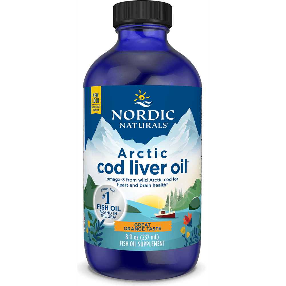 Arctic Cod Liver Oil Orange 8 fl oz