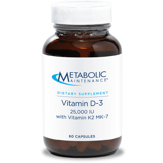 Vitamin D-3 25,000 IU 60 Capsules