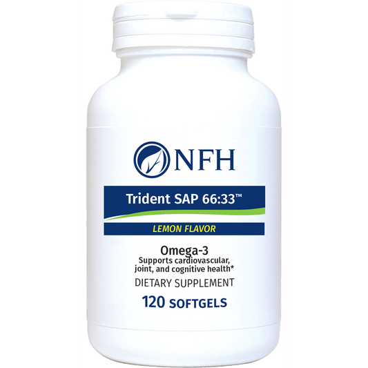 Trident SAP 66:33 Lemon 120 Softgels