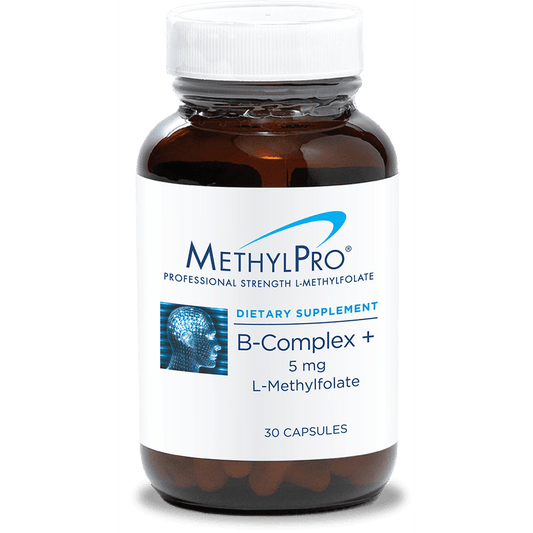 B-Complex + 5 mg L-Methylfolate 30 Capsules