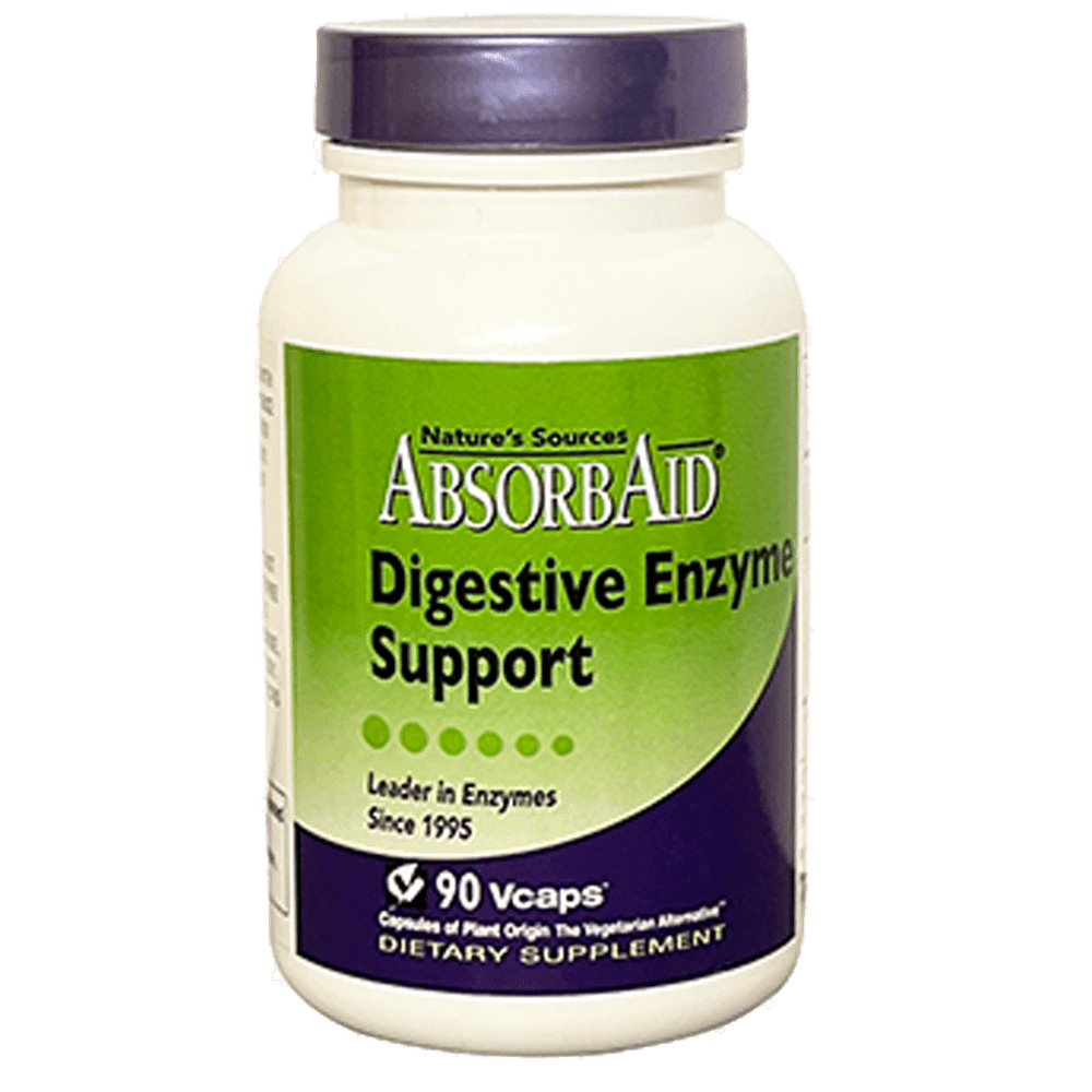 AbsorbAid Digestive Enzyme Support 90 Capsules