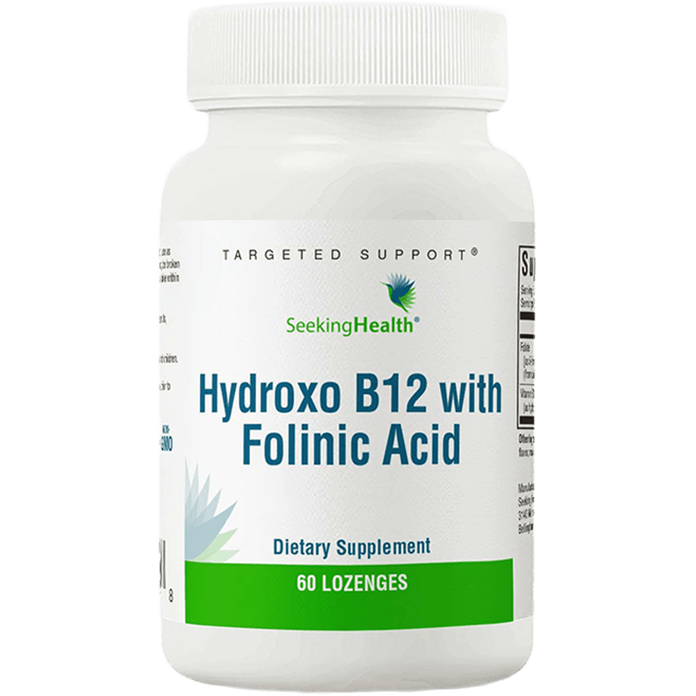 Hydroxo B12 with Folinic Acid 60 Lozenges