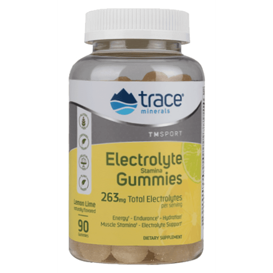 Electrolyte Stamina Gummies Lemon Lime 90 Gummies