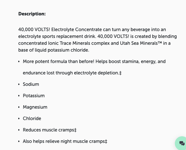 40,000 VOLTS! 8 fl oz