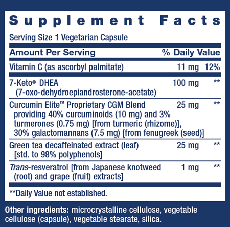 7-Keto® DHEA Metabolite 60 Capsules